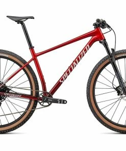 VTT Semi-Rigide Specialized Chisel Comp Gloss Red Tint Fade Over Brushed Silver / Tarmac Black / White W/ Gold Pearl 2022