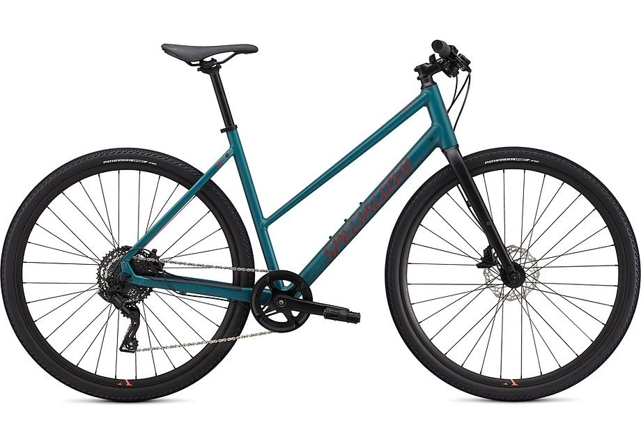 Vélo Tout Chemin Specialized Sirrus X 2.0 Step-Through Dusty Turquoise / Rocket Red / Black Reflective 2022 1 Vélo Tout Chemin Specialized Sirrus X 2.0 Step-Through Dusty Turquoise / Rocket Red / Black Reflective 2022