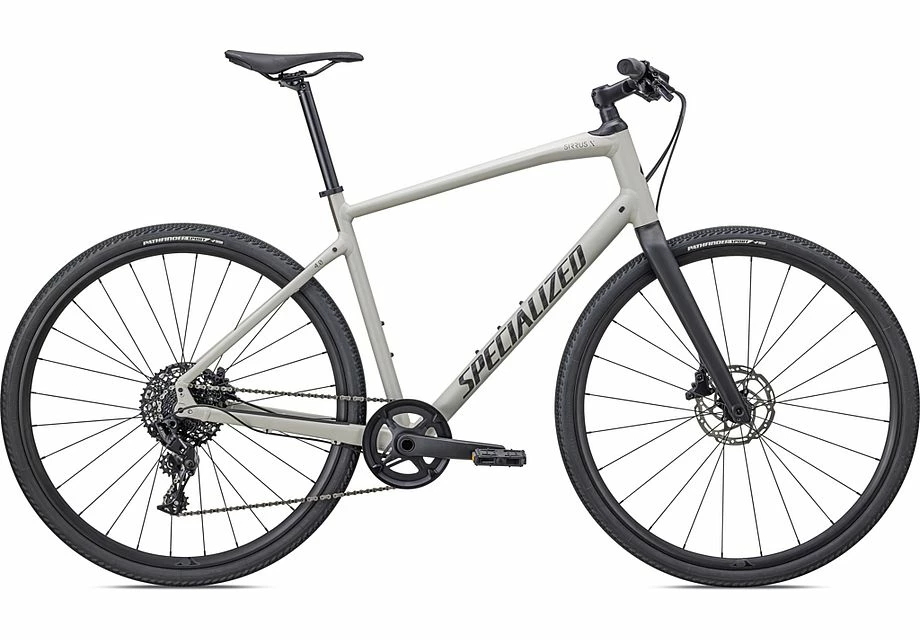 Vélo Tout Chemin Specialized Sirrus X 4.0 Gloss White Mountains / Taupe / Satin Black Reflective 1 Vélo Tout Chemin Specialized Sirrus X 4.0 Gloss White Mountains / Taupe / Satin Black Reflective