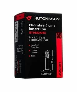 CHAMBRE À AIR VTT 24 POUCES HUTCHINSON 24X1.70 À 2.35