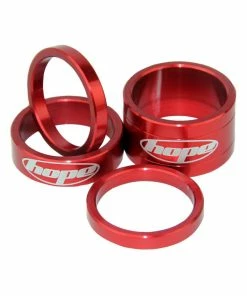 MSC HOPE Kit Entretoises De Direction SPACE DOCTOR 1''1/8 Alu Rouge 5/10/20 Mm