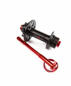 MOYEU ARRIERE WAW 32H DISC + ECROU & AXE 12 MM