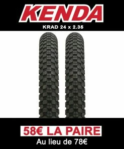 Paire De Pneu KENDA K-RAD 24X2.30