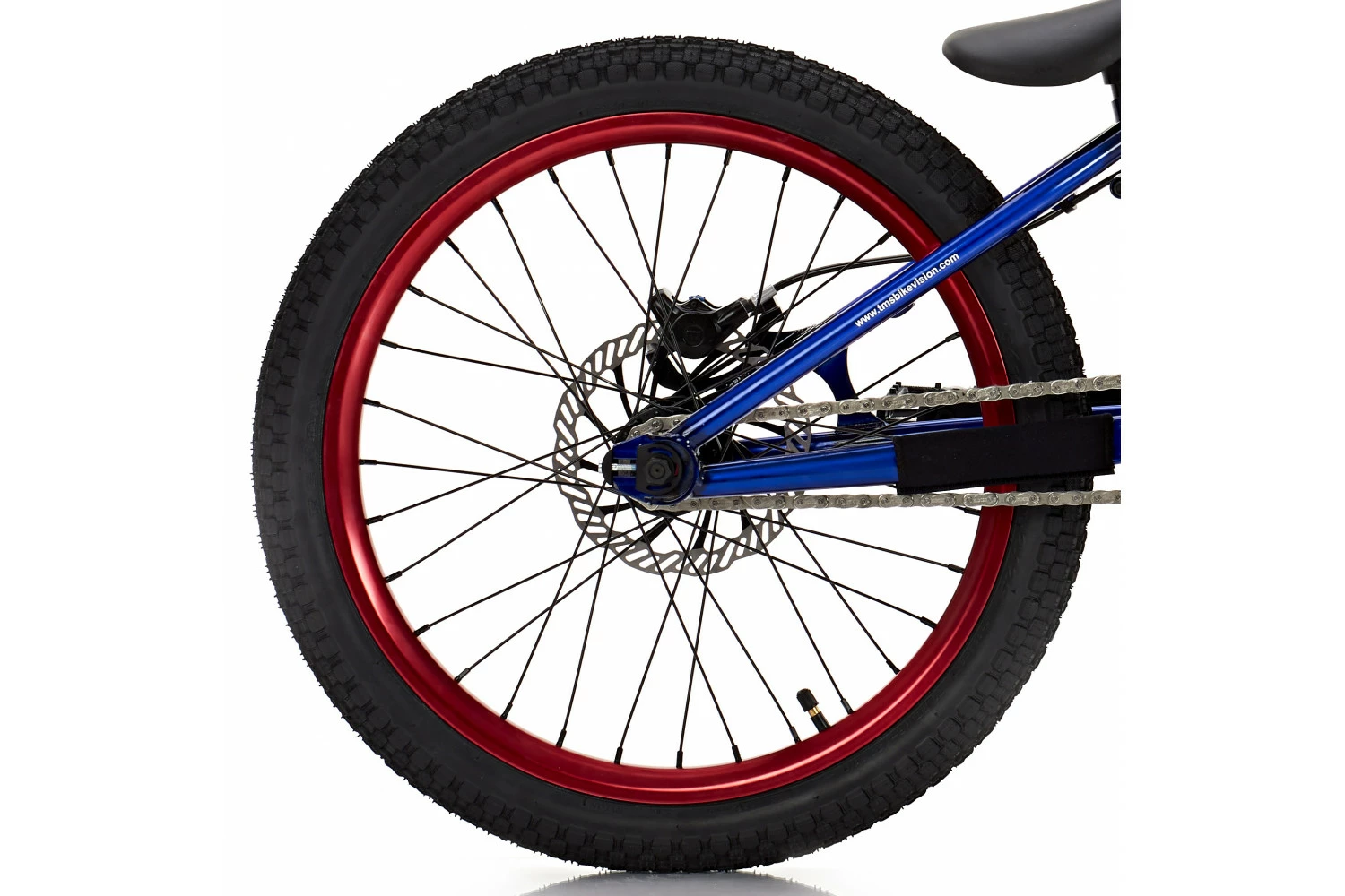 ROUE 20" AR TMS STREET ROUGE (135 X 10 Boulonné) 1 ROUE 20" AR TMS STREET ROUGE (135 X 10 Boulonné)