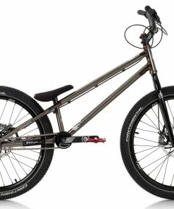 VÉLO STREET TRIAL TMS SILEX V4 24" CLEAR BLACK